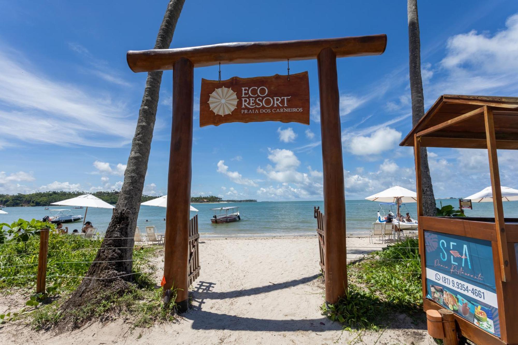 Marenostrum -Vista Mar - Praia Dos Carneiros - Eco Resort- 2 Suites Ngoại thất bức ảnh